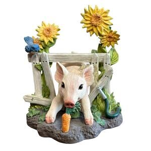 The Hamilton Collection Figurine Tight Squeeze Farm Livin’ Collection